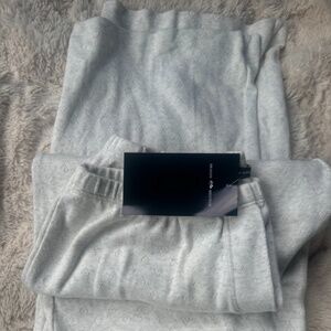 Brandy Melville grey heart long pants
